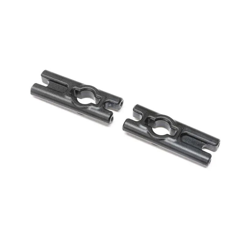 Losi Aluminum Body Mount Cross Bar, Black: Mini Lmt (2) 1