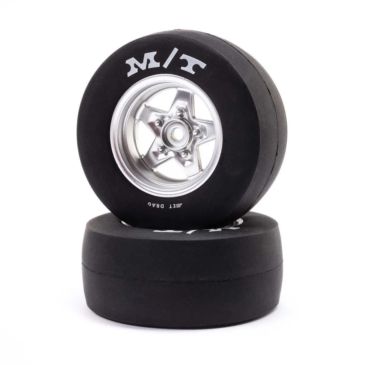 Losi Mickey Thompson, Rear Tire, Premounted: 1970 Mini Drag 1