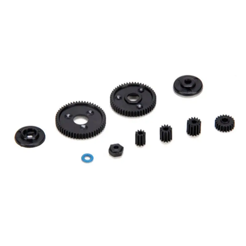 Losi Ctr Transmission Gear Set, Slipper & Pinions: Mcrc 1