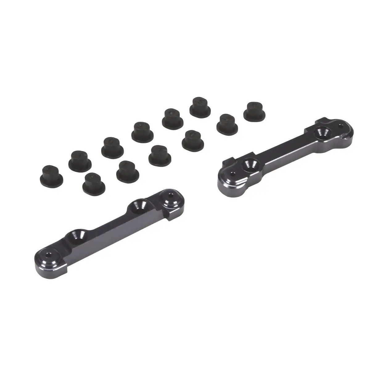 Losi Front Suspension Mount Set, Aluminum Mini 8Ight 1