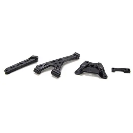 Losi Chassis Brace & Spacer Set (3): 10-T 1