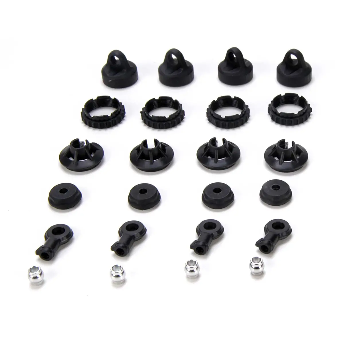 Losi Shock Plastics Set (4): 10-T 1
