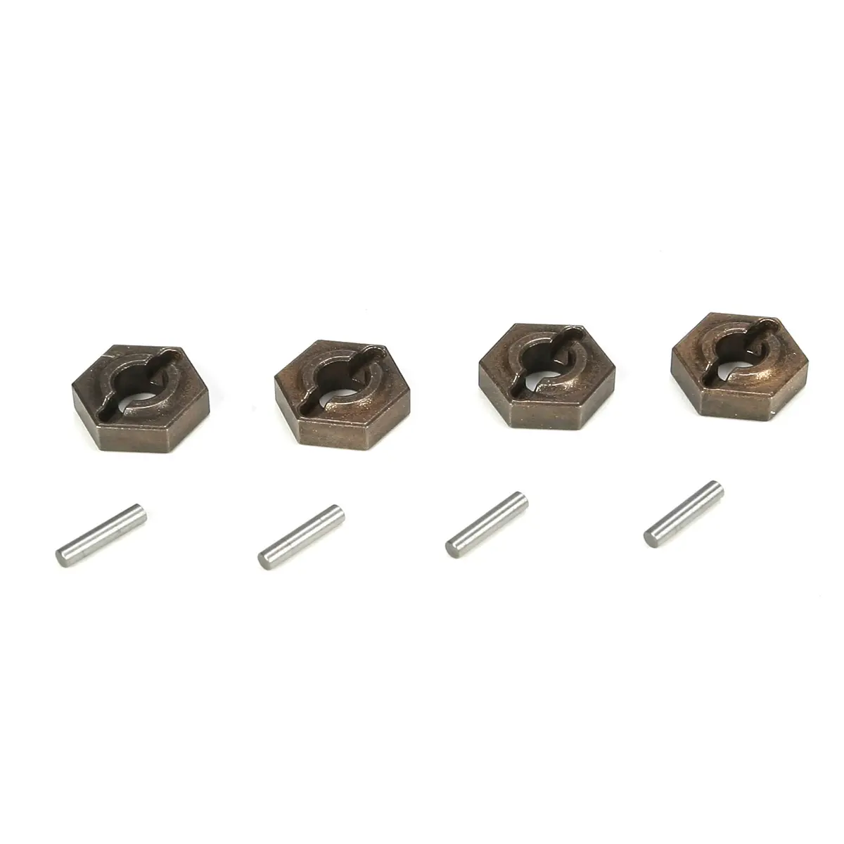 Losi Wheel Hex (4) W/Pins: Ten-Scte 1