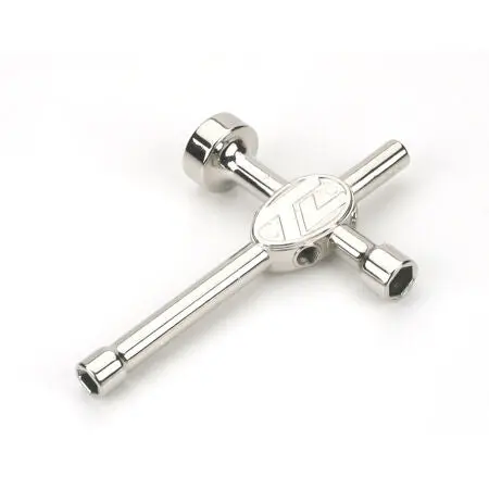 Losi 4-Way Wrench Steel (17Mm, 10Mm, 8Mm, 1/4"): Lst2, Xxl/2 1