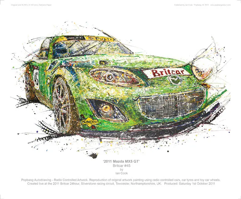 Mazda Mx5 Gt Britcar #45 2011 1