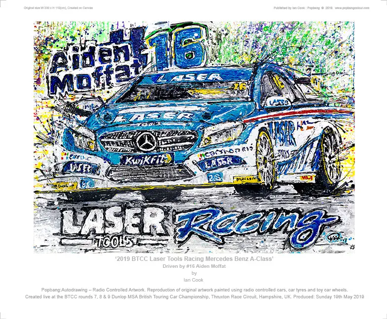 2019 Btcc Laser Tools Racing Mercedes Benz A-Class 1