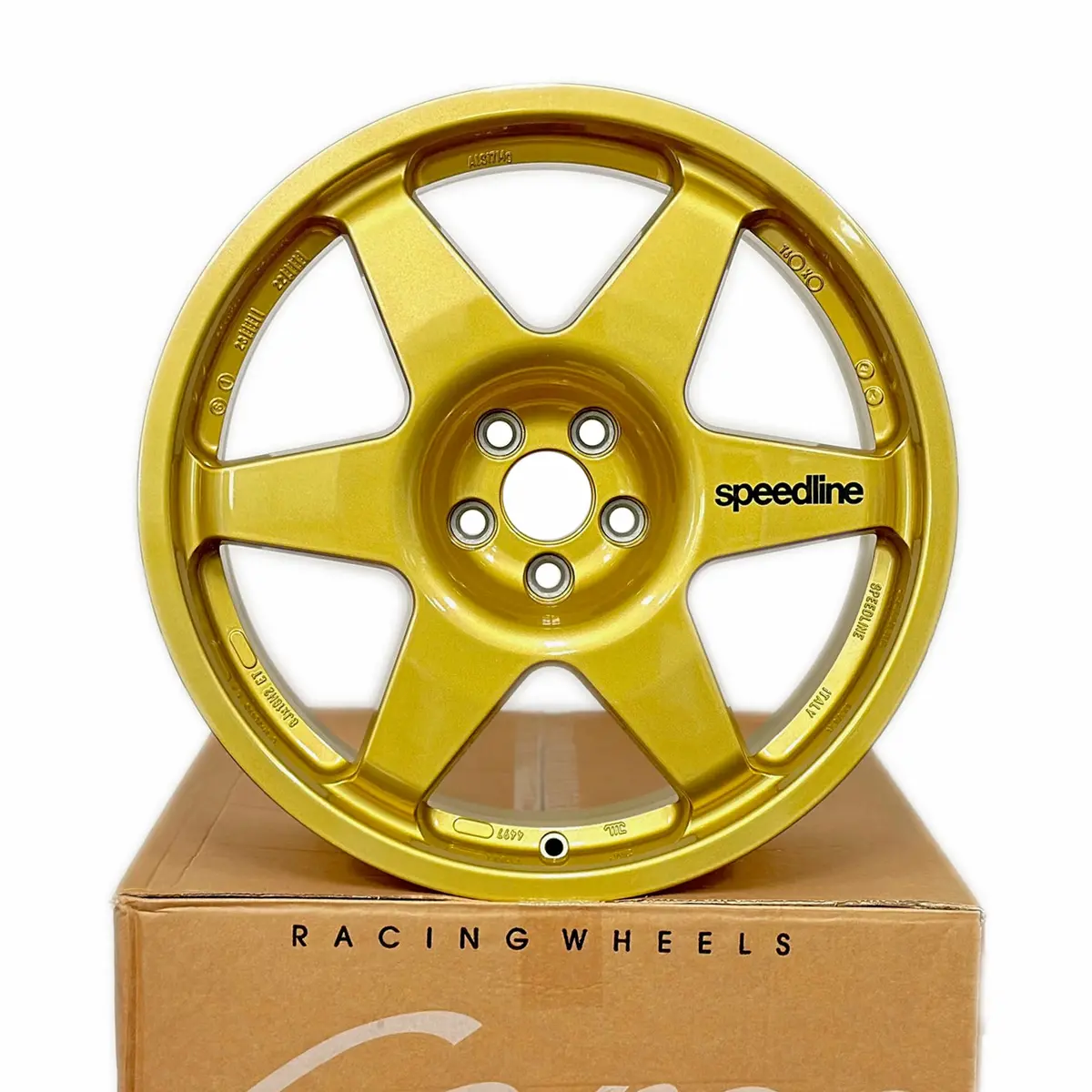 Speedline Type 2013C Wheel, Deep Center, 18X8, 5X100, Et35 Subaru, Exclusive Mann Engineering Spec (Set Of 4) 1