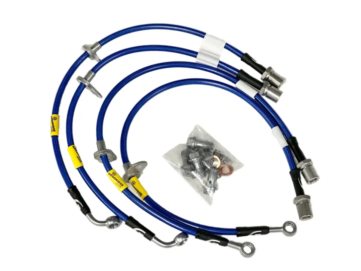 Mann Engineering Stainless Steel Brake Line Kit (2013-2017 Xv Crosstrek) 1