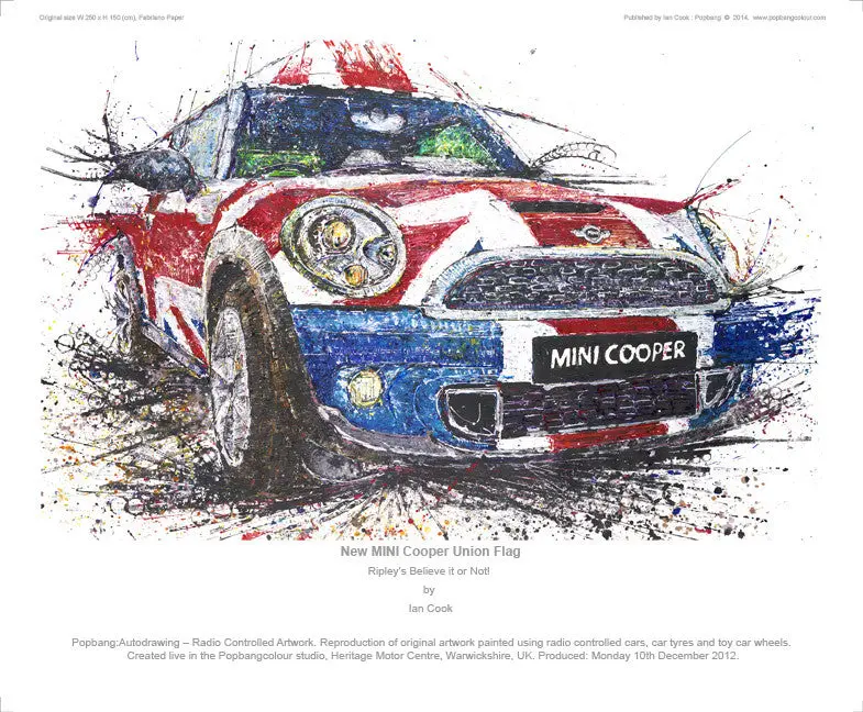 Mini Cooper Union Flag  (Ripley’S Believe It Or Not!) 1