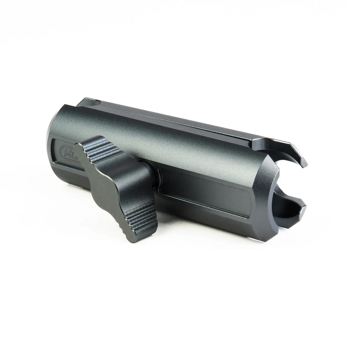 Mountech Double Socket Arm - Medium, 1In Ball, Storm Gray 1