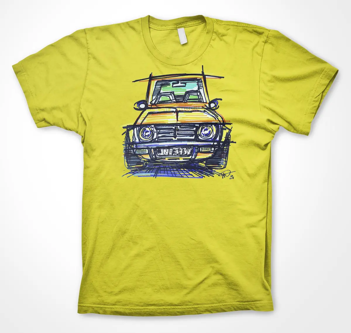 Mini Clubman 1275 GT Unisex T-Shirt – Vintage Automotive Design