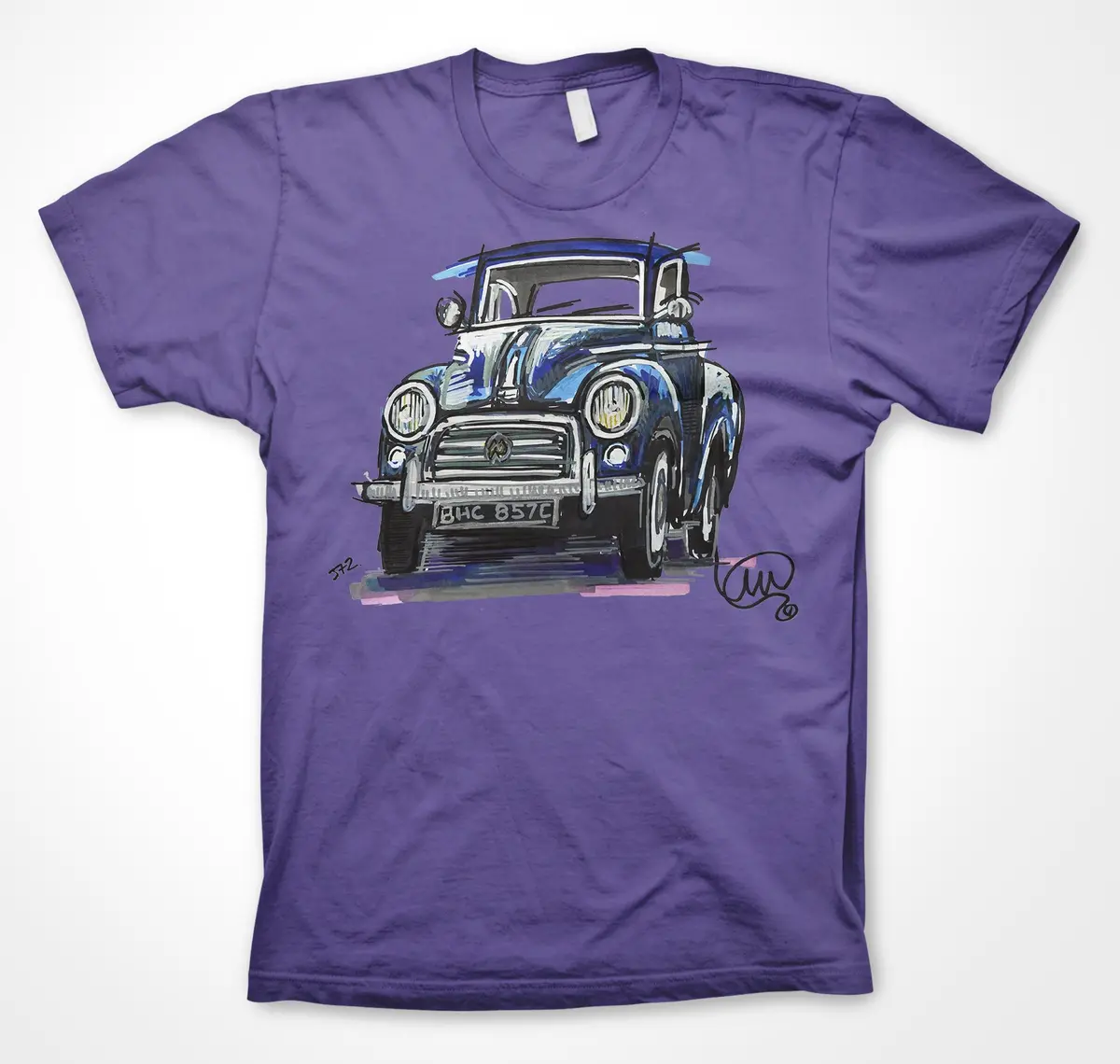 Morris Minor British Icon T-Shirt – Unisex Vintage Automotive Tee