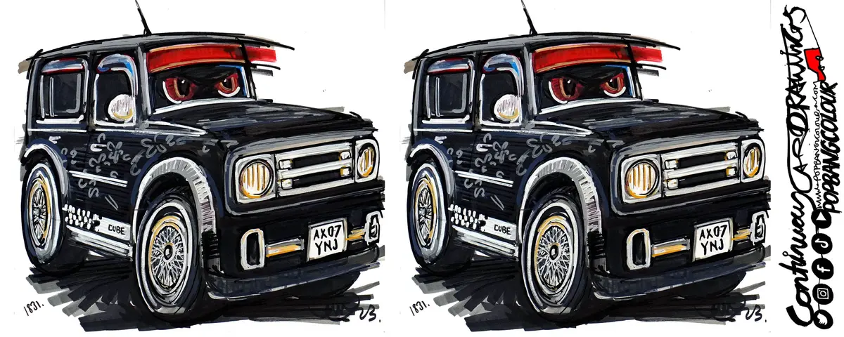 Nissan Cube| #Continuouscar |  Mug (Copy) 1