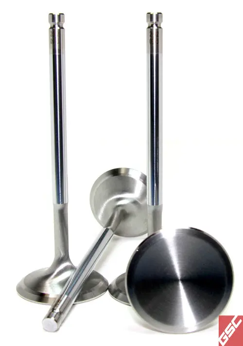Gsc Power Division - Chrome Polished Exhaust-Engine Valve - Std Size 29Mm - 14+ Subaru Brz 1