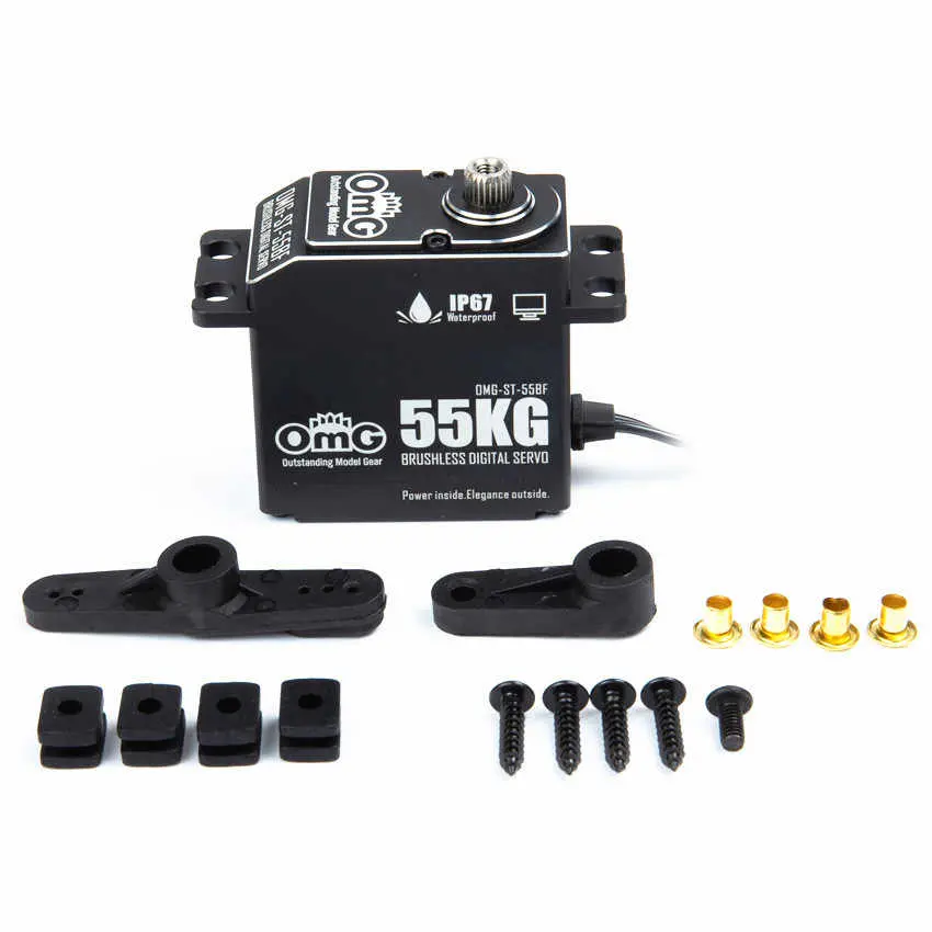 Omg St-55Bf 55Kg  Waterproof Brushless Digital Servo Large Torque/High Voltage 1