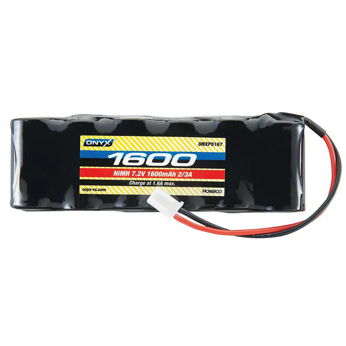 Onyx 7.2V 1600Mah 2/3A Flat Nimh Battery: Xh-1S (Losi Mini Plug) 1