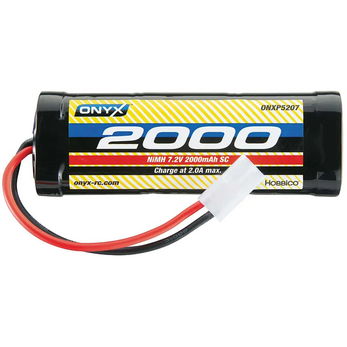 Onyx 7.2V 2000Mah 6-Cell Sub-C Stick Nimh Battery: Tamiya Connector 1