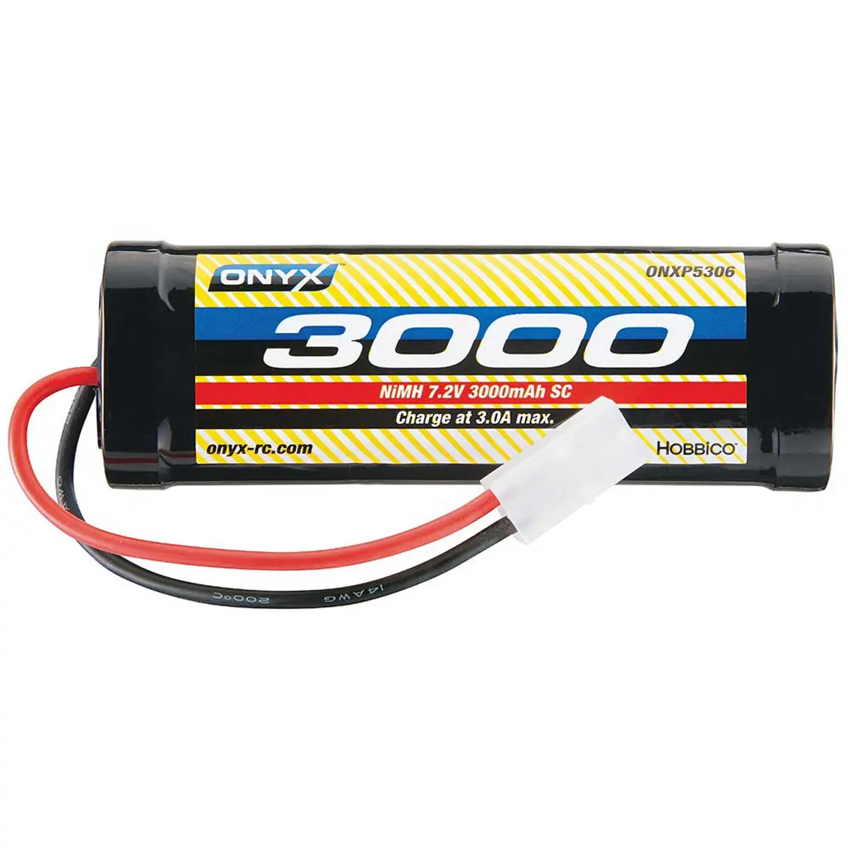 Onyx 7.2V 3000Mah 6-Cell Sub-C Stick Nimh Battery: Tamiya Connector 1