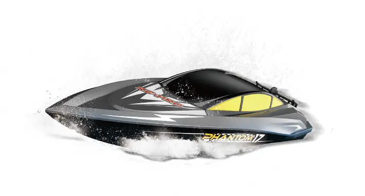 Rc-Pro Phantom17 17" Rc Jetboat 2