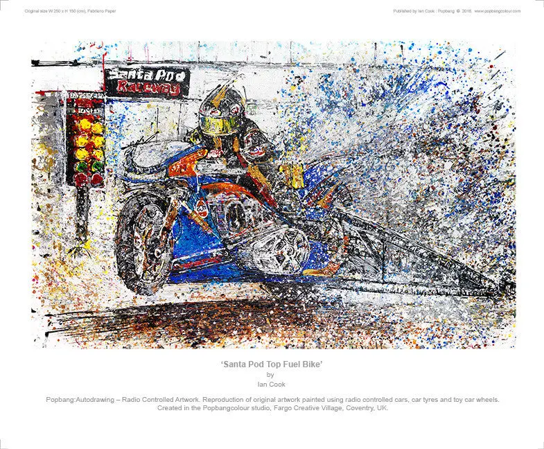 Santa Pod Top Fuel Bike 1