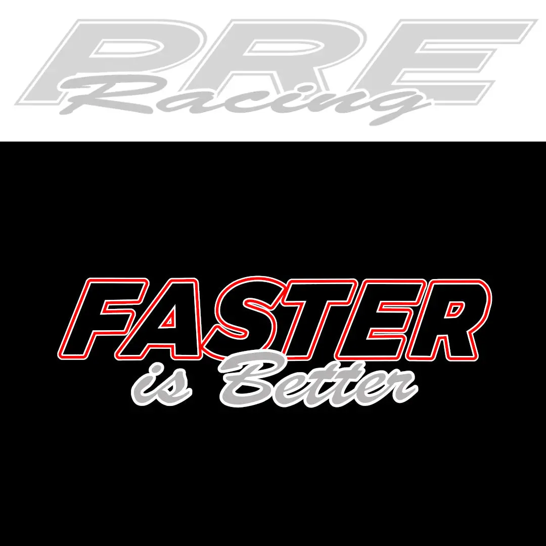 Preracing - Black Sweat-Shirt With Red Logo - (Sm - Xxl) 3