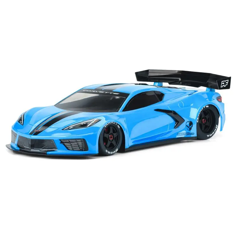 Protoform 1/7 Chevrolet Corvette C8 Clear Body: Arrma Felony & Infraction 1