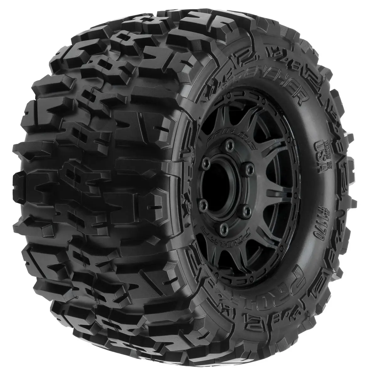 Pro-Line Trencher 2.8" Mtd Raid Black 6X30 F/R 1