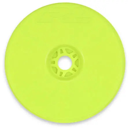 Pro-Line 1/8 Velocity Vtr 4" Zero Offset Truggy Wheel, Yellow(4) 1