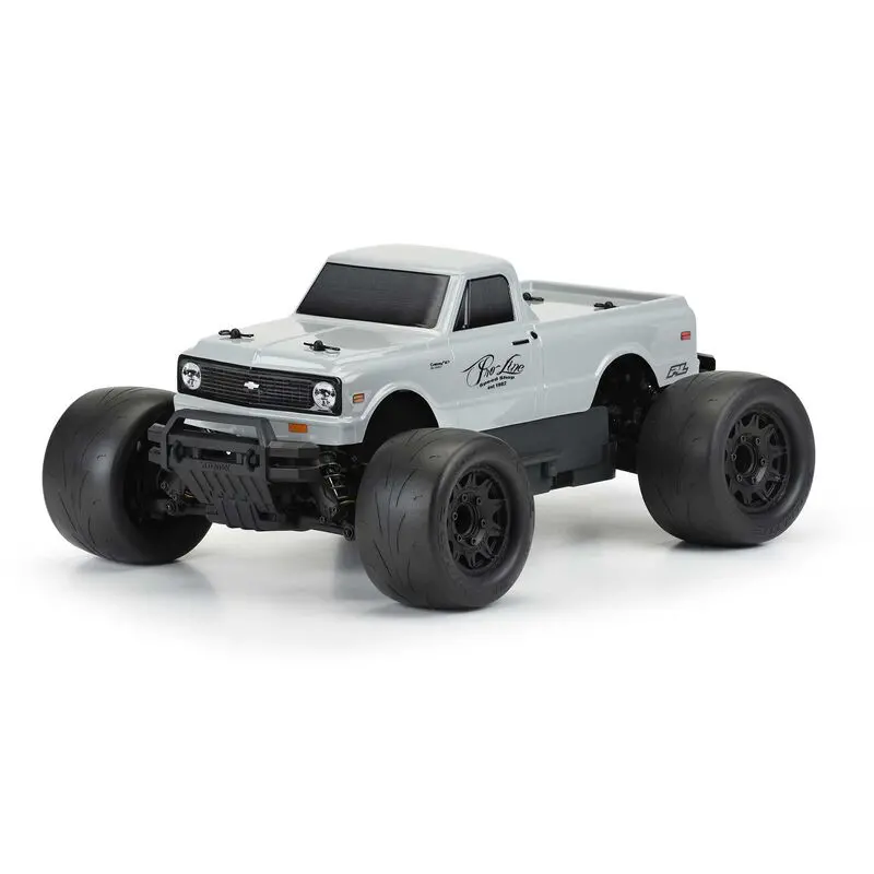 Pro-Line 1/10 1972 Chevy C-10 Tough-Color Gray Body: Stampede & Granite 1