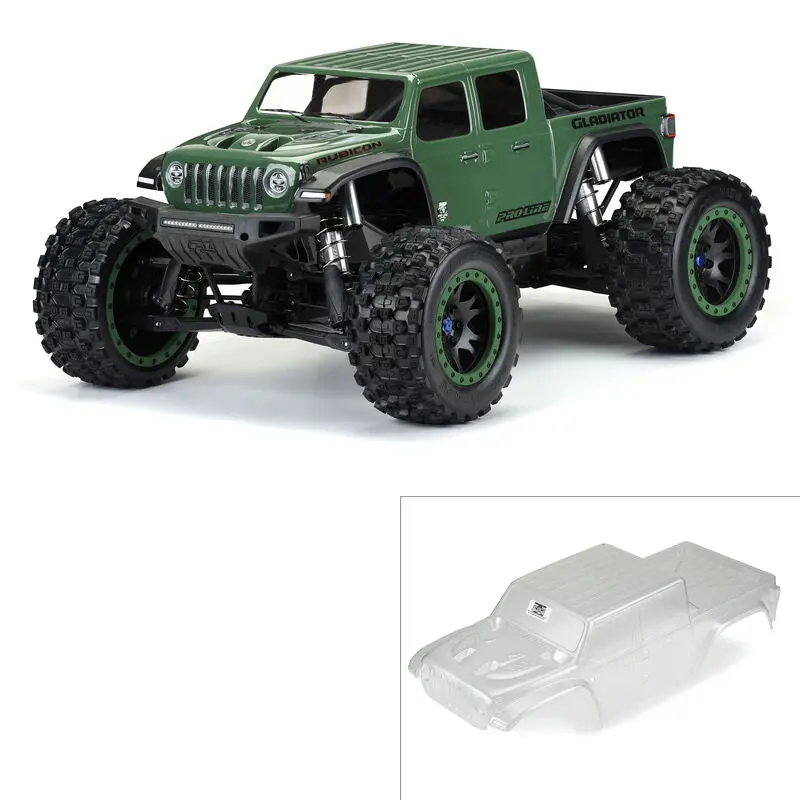 Pro-Line 1/5 Pre-Cut Jeep Gladiator Rubicon Clear Body: X-Maxx 1