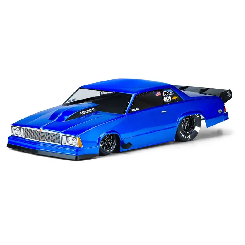 Pro-Line 1/10 1978 Chevrolet Malibu Clear Body: Drag Car 1