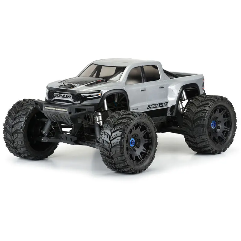 Pro-Line 1/5 Pre-Cut 2021 Ram 1500 Clear Body: X-Maxx 1