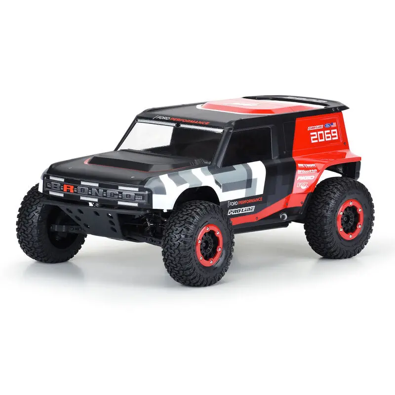 Pro-Line 1/10 Ford Bronco R Clear Body: Short Course 1