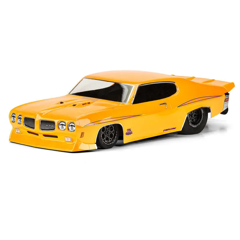 Pro-Line 1/10 1970 Pontiac Gto Judge Clear Body: Drag Car 1