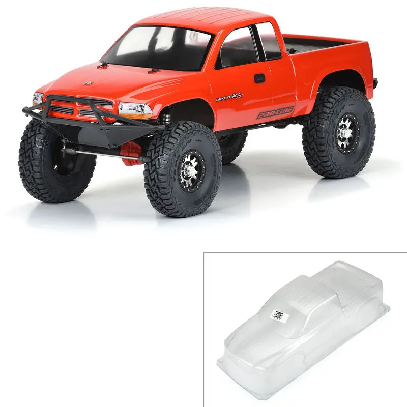Pro-Line 1/10 1997 Dodge Dakota Clear Body 12.3" (313Mm) Wheelbase Crawlers 1