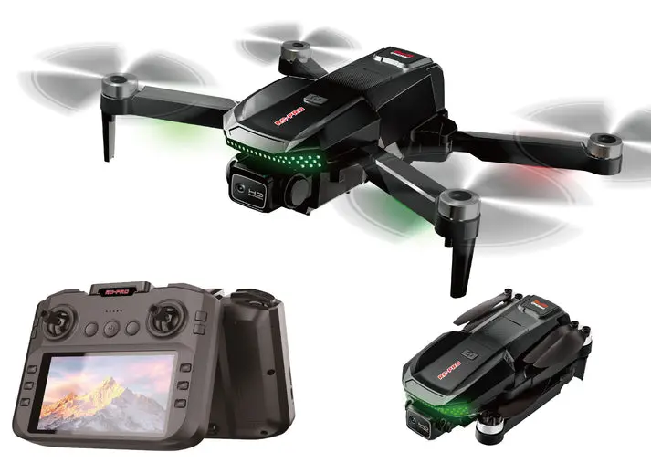 Rc-Pro Brushless Hd Camera Drone With Gps And Built In Screen Pro40-Gps 1