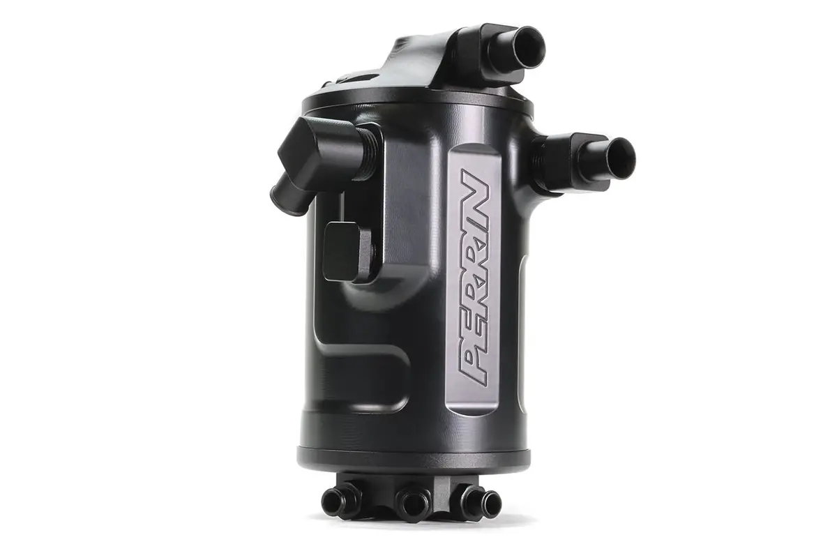 Perrin Air Oil Separator Black - Fits 13-25 Subaru Brz / 13-25 Toyota Gr86/86/Fr-S 1