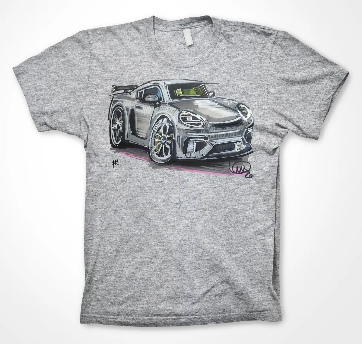 Porsche 718 GT4 JCR Developments Racing Unisex T-Shirt