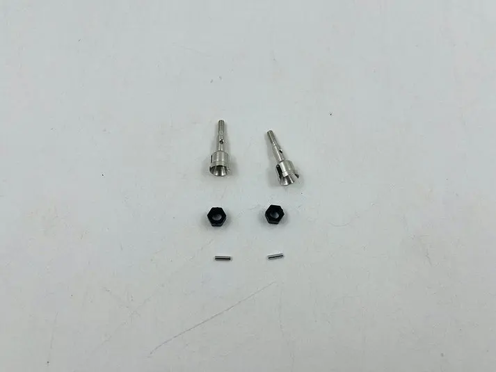 Rc-Pro Metal Wheel Shaft And Pins Hex (2Pcs) R1817 1