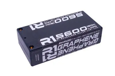 R1wurks 5600Mah 150C 7.4V 2S Lipo Graphene Shorty Battery 030006-4 1