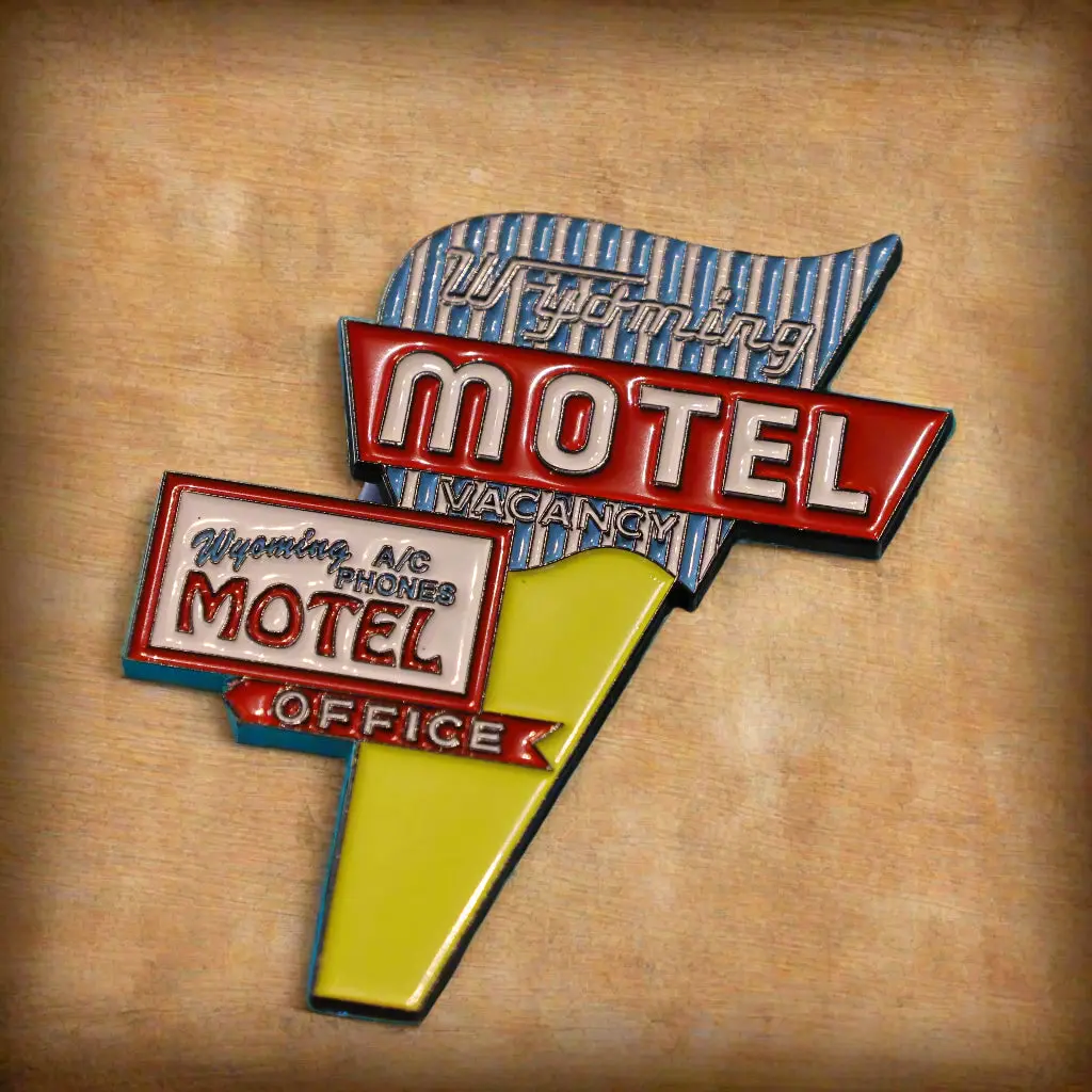 Wyoming Motel Magnet 1