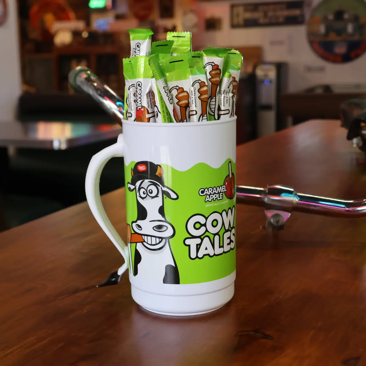 Caramel Apple Cow Tails 1