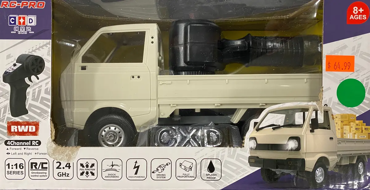 Rc-Pro 1/16 2Wd Pick Up Truck D12 Mini Rtr 1