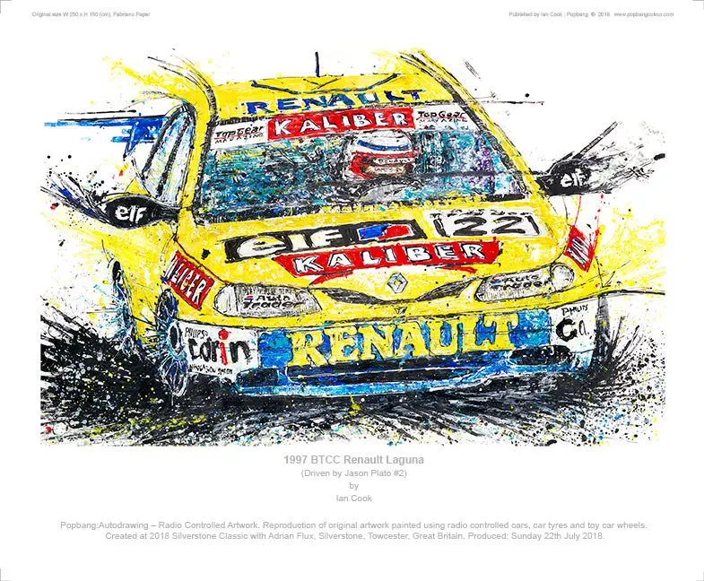 1997 Btcc Renault Laguna (Jason Plato #2) 1