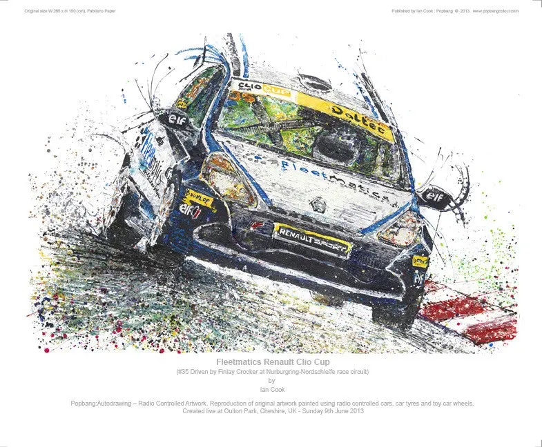 Renault Clio Fleetmatics  (Clio Cup #35 Finlay Crocker) 1
