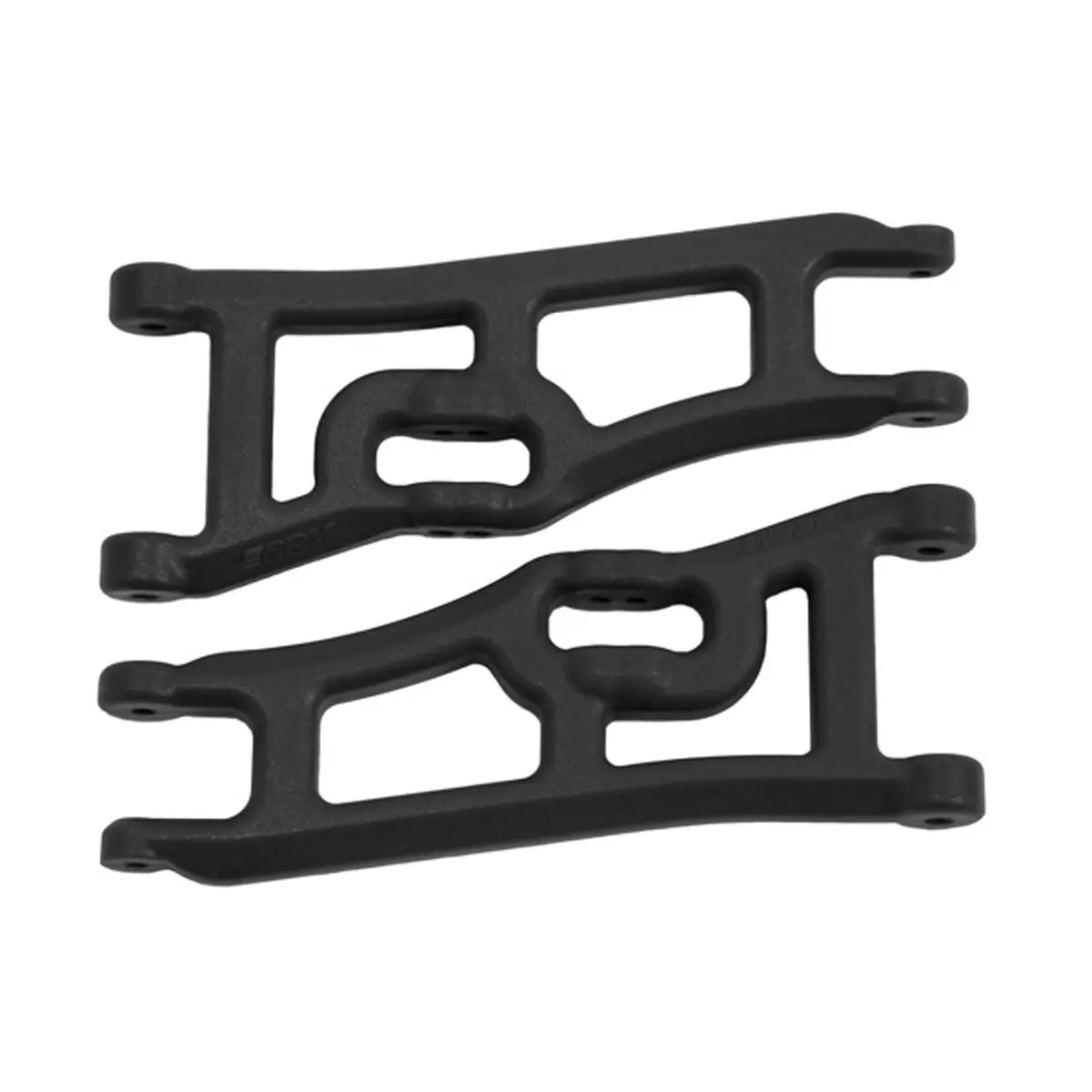 Rpm Wide Front A-Arms, Black: Rustler, Stampede 2Wd 1