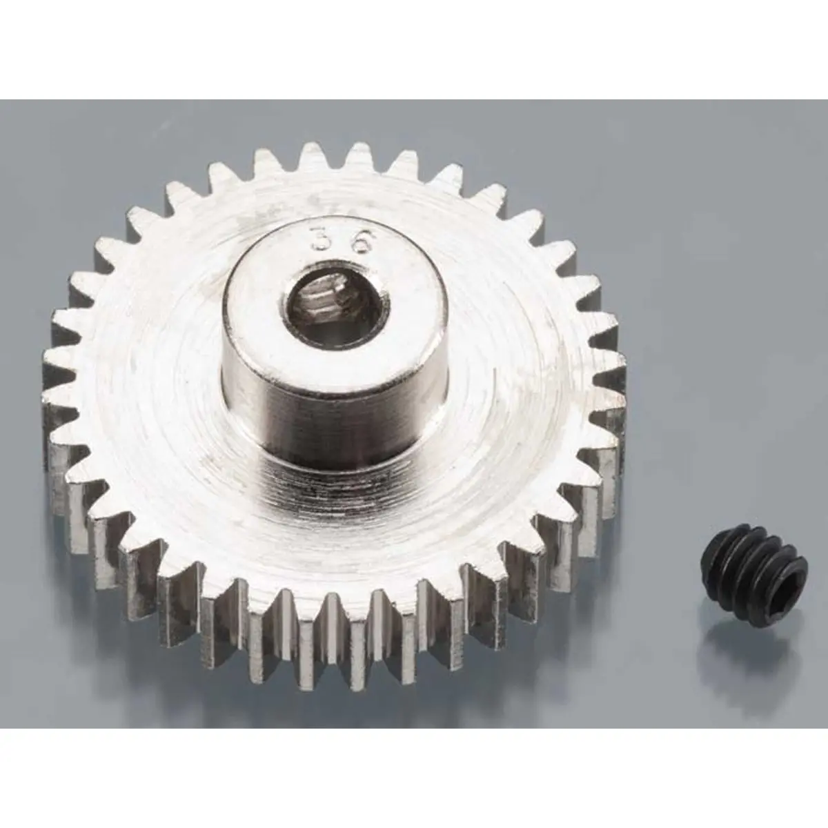 Robinson Racing Nickel-Plated 48 Pitch Pinion Gear, 36T 1