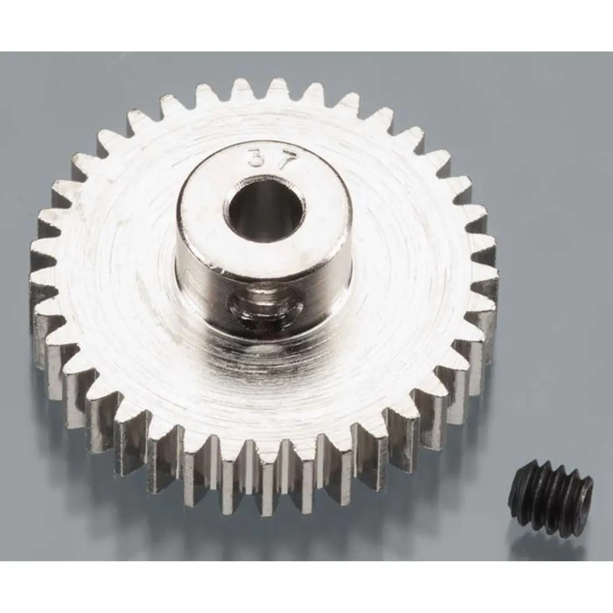Robinson Racing Nickel-Plated 48 Pitch Pinion Gear, 37T 1