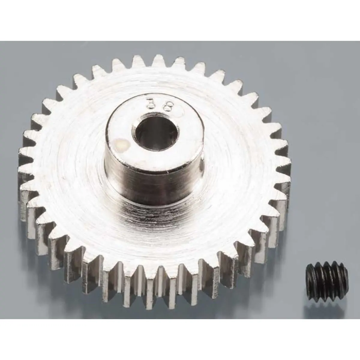 Robinson Racing Nickel-Plated 48 Pitch Pinion Gear, 38T 1