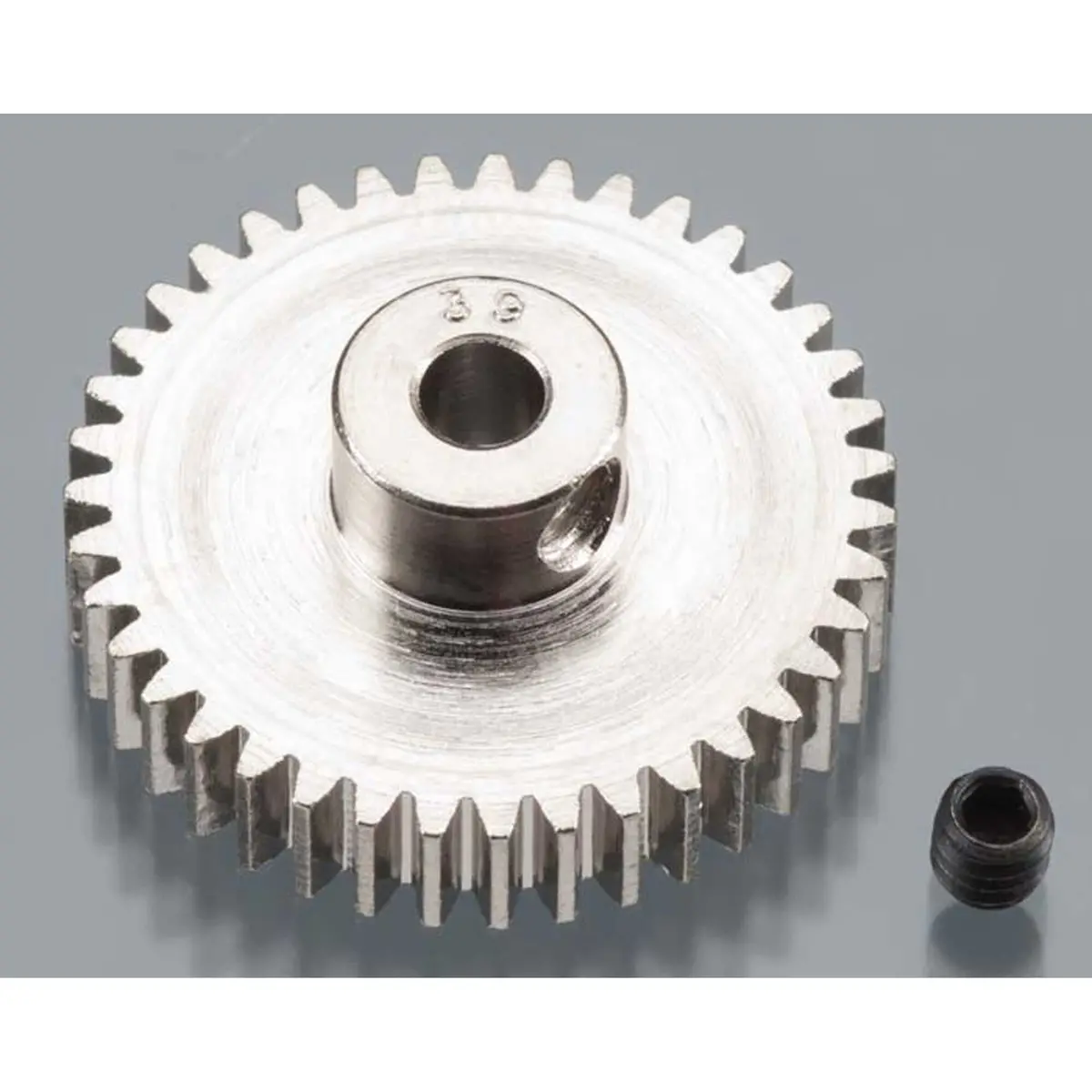 Robinson Racing Nickel-Plated 48 Pitch Pinion Gear, 39T 1